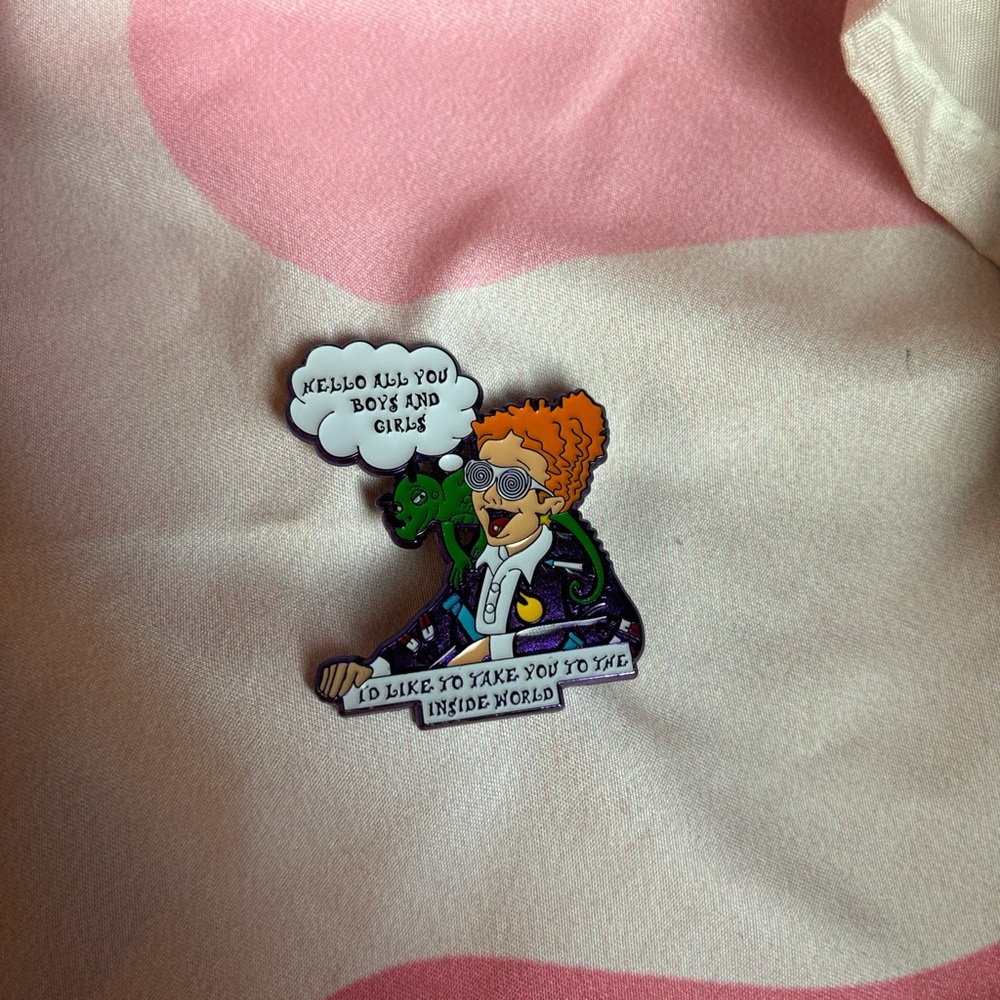Colorful Cartoon Character Enamel Pin